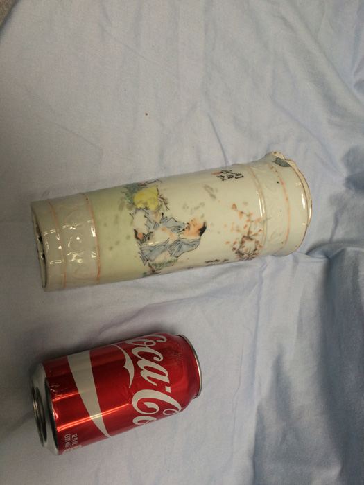 Vintage Asian Hand Painted Match Holder [Photo 4]