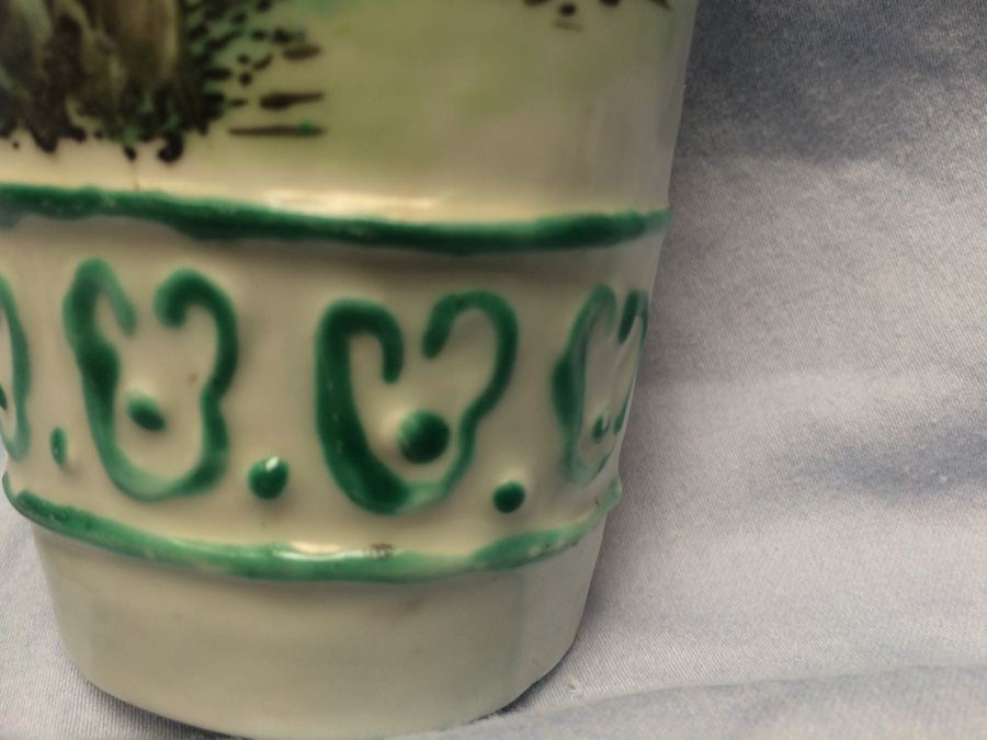 Vintage Asian Hand Painted Match Holder [Photo 7]