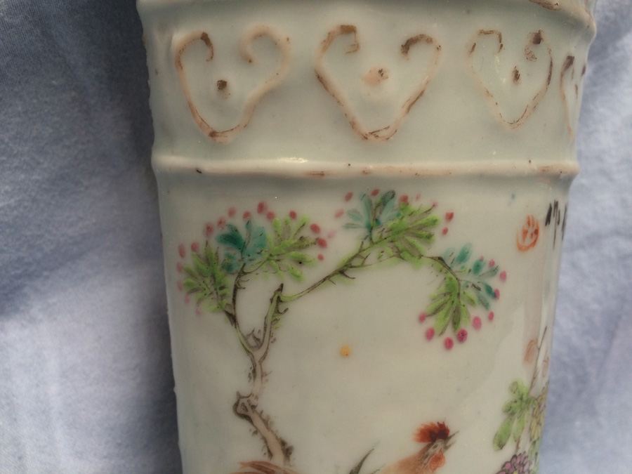 Vintage Asian Hand Painted Match Holder [Photo 10]