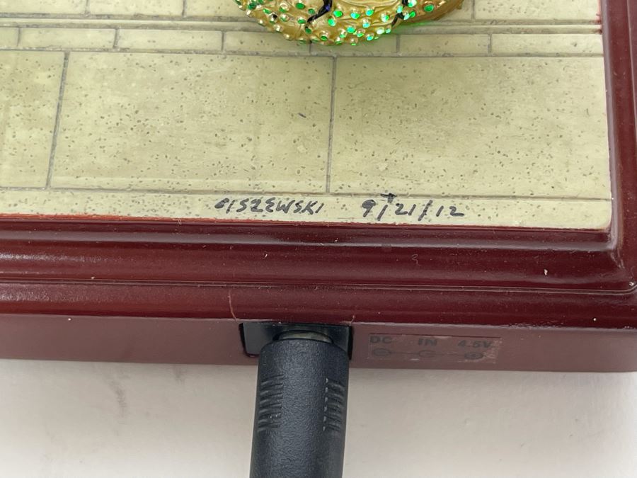 HAND SIGNED Robert Olszewski Disneyland Main Street, USA Collection: Main Street Electrical Parade (Set #3) By Robert Olszewski Disney Theme Park Attraction Miniature Model With Box And COA 12W X 2.75D X 3H DL0603 (Double Signed) [Photo 8]