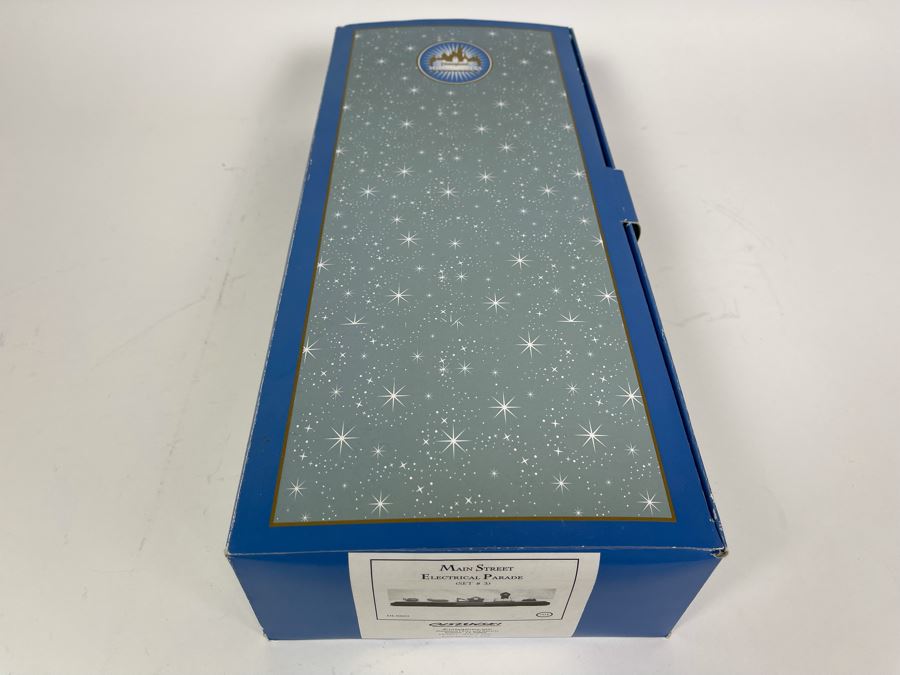 HAND SIGNED Robert Olszewski Disneyland Main Street, USA Collection: Main Street Electrical Parade (Set #3) By Robert Olszewski Disney Theme Park Attraction Miniature Model With Box And COA 12W X 2.75D X 3H DL0603 (Double Signed) [Photo 15]