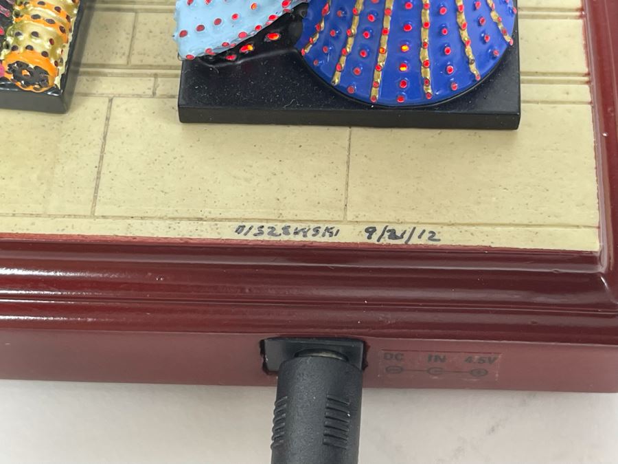 HAND SIGNED Robert Olszewski Disneyland Main Street, USA Collection: First Edition Main Street Electrical Parade (Set #4) By Robert Olszewski Disney Theme Park Attraction Miniature Model With Box And COA 10.75W X 2.75D X 3H DL0604 (Double Signed) [Photo 11]