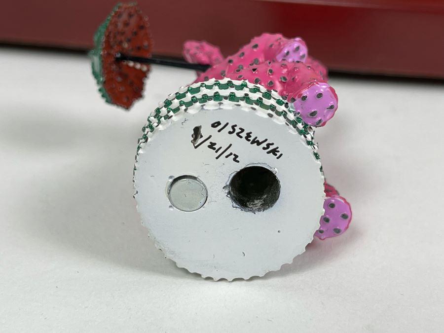 HAND SIGNED Robert Olszewski Disneyland Main Street, USA Collection: First Edition Main Street Electrical Parade (Set #4) By Robert Olszewski Disney Theme Park Attraction Miniature Model With Box And COA 10.75W X 2.75D X 3H DL0604 (Double Signed) [Photo 12]