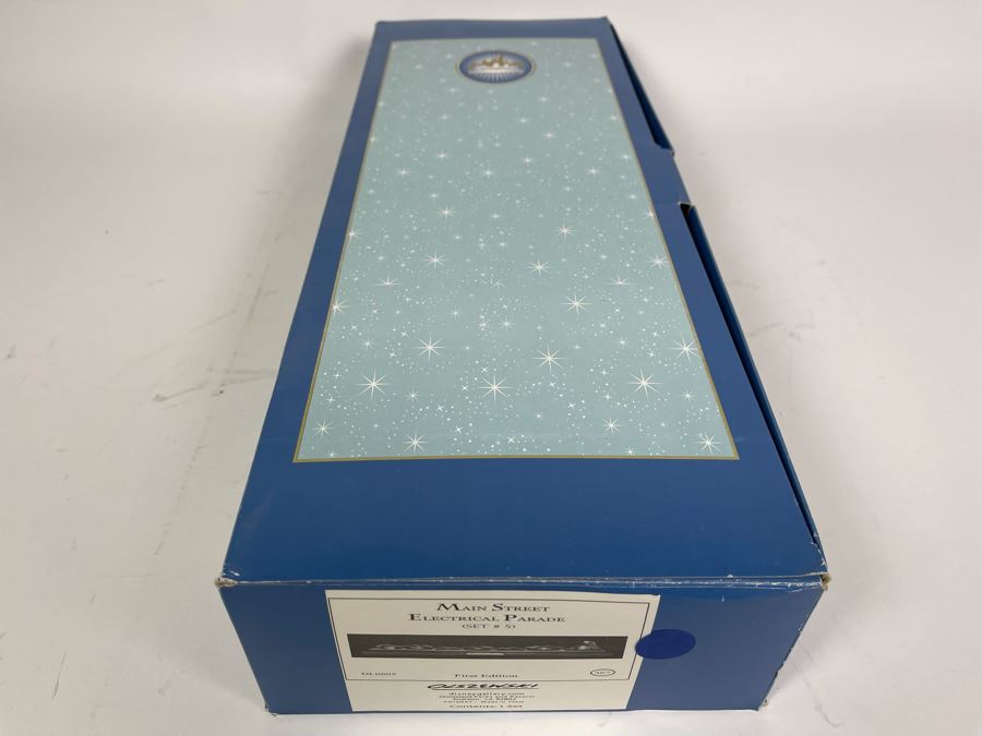 HAND SIGNED Robert Olszewski Disneyland Main Street, USA Collection: First Edition Main Street Electrical Parade (Set #5) By Robert Olszewski Disney Theme Park Attraction Miniature Model With Box And COA DL0605 (Double Signed) [Photo 21]
