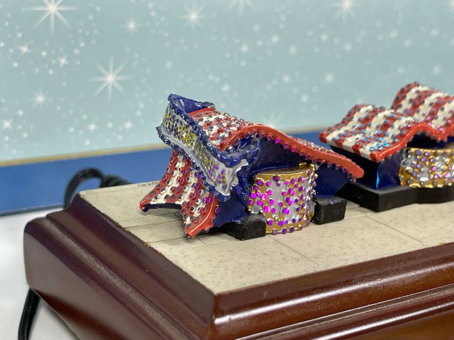 HAND SIGNED Robert Olszewski Disneyland Main Street, USA Collection: First Edition Main Street Electrical Parade (Set #5) By Robert Olszewski Disney Theme Park Attraction Miniature Model With Box And COA DL0605 (Double Signed) [Photo 13]