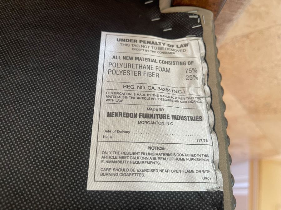 Stunning Henredon Furniture Formal Wooden Parquetry Dining Table With Ten Henredon Formal Dining Chairs 90'L (W/O Leaves) X 52'W - Comes With Two 22' Leaves - Total Length With Leaves 11' 2' [Photo 35]