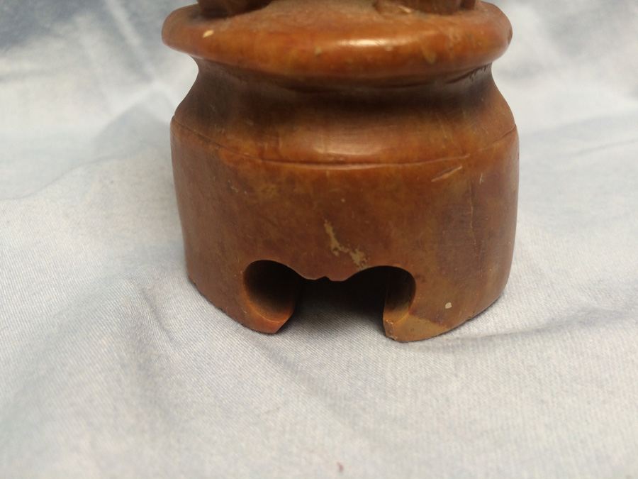 Chinese Hand Carved Soapstone Carving Vase [Photo 16]