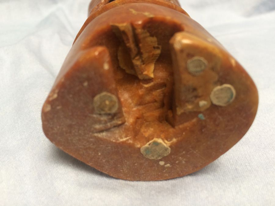 Chinese Hand Carved Soapstone Carving Vase [Photo 19]