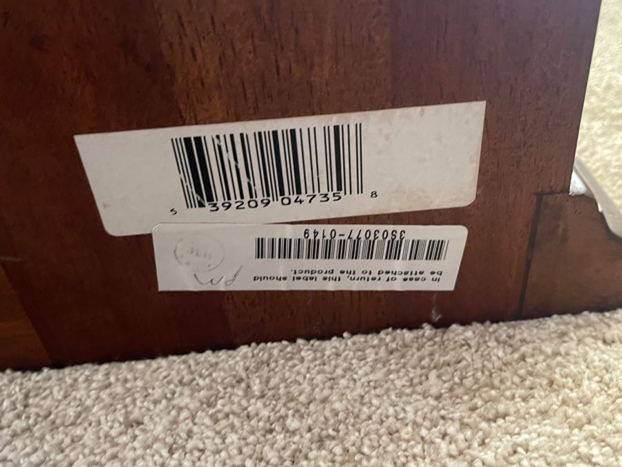 Full Length Wooden Beveled Glass Wall Mirror 4'W X 7'6'H [Photo 5]