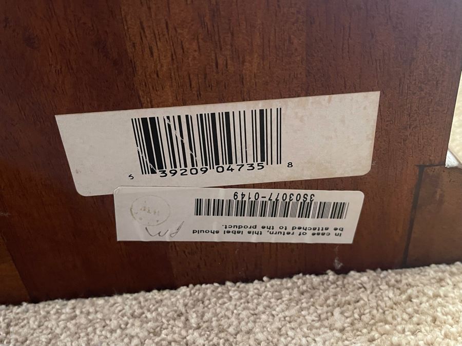 Full Length Wooden Beveled Glass Wall Mirror 4'W X 7'6'H [Photo 6]