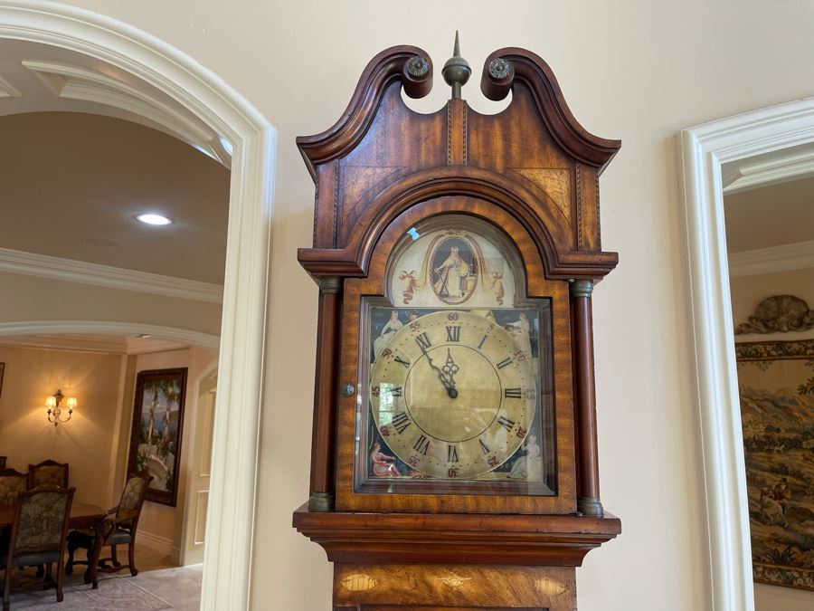 Maitland-Smith Grandfather Clock Working 18'W X 11'D X 8'3'H [Photo 3]