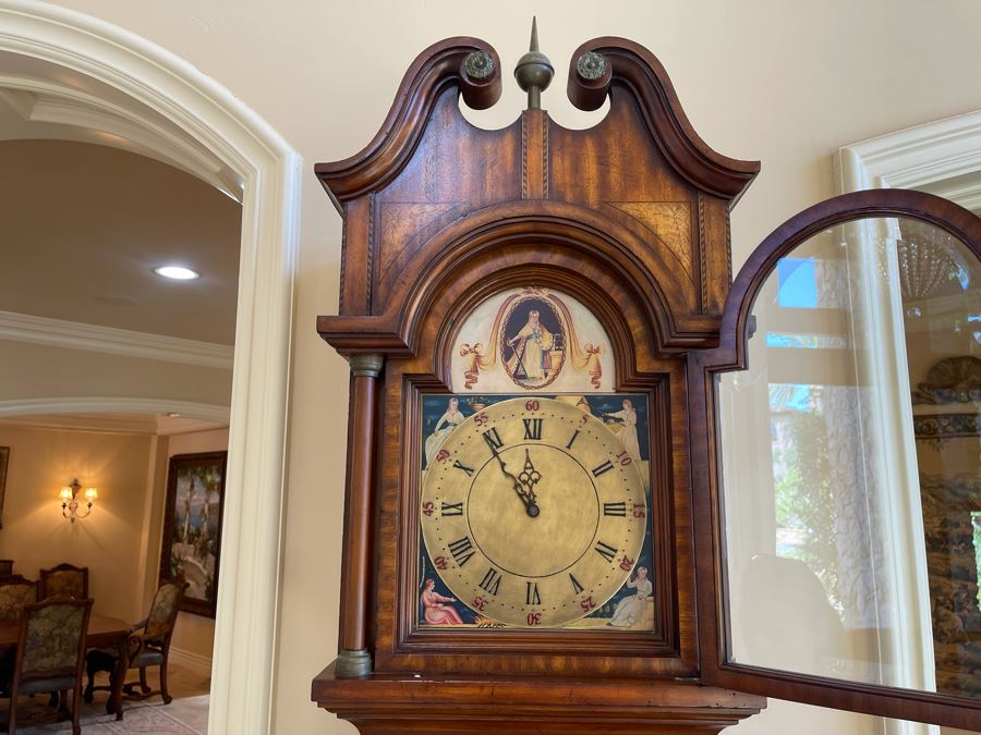 Maitland-Smith Grandfather Clock Working 18'W X 11'D X 8'3'H [Photo 4]