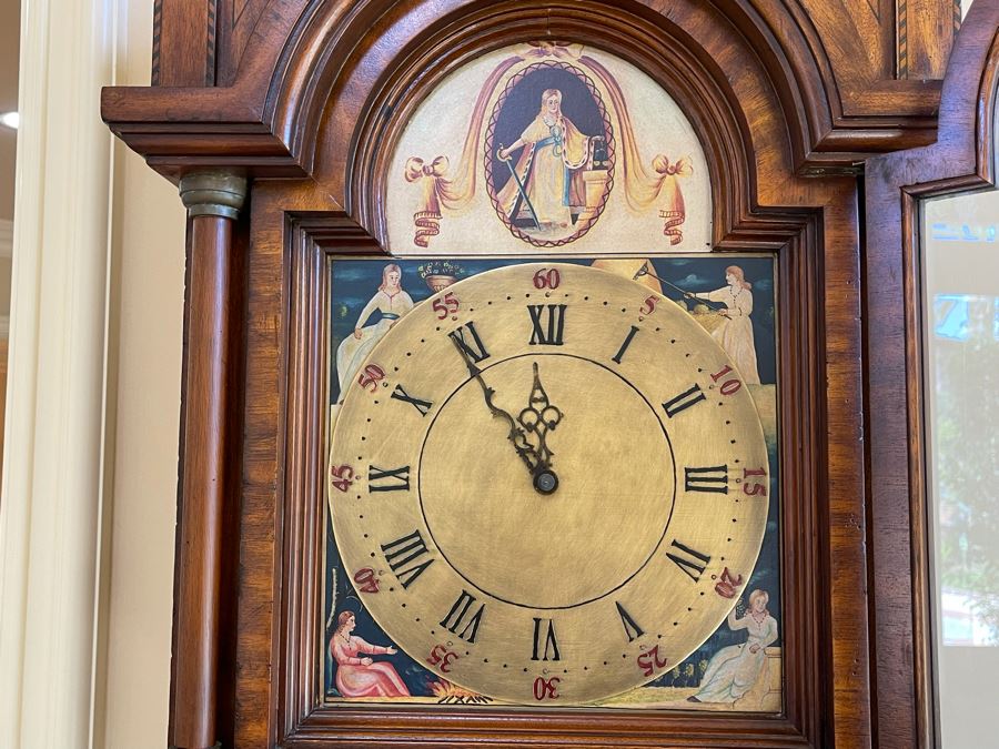 Maitland-Smith Grandfather Clock Working 18'W X 11'D X 8'3'H [Photo 6]