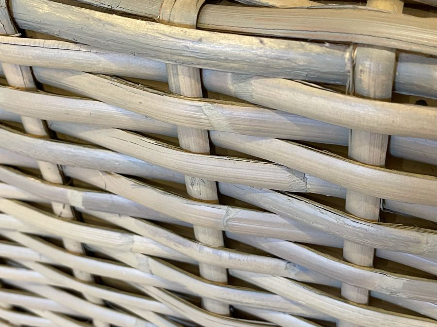 Woven Wicker Cal King Platform Bed With Sealy Posturepedic Mattress And Boxspring [Photo 7]