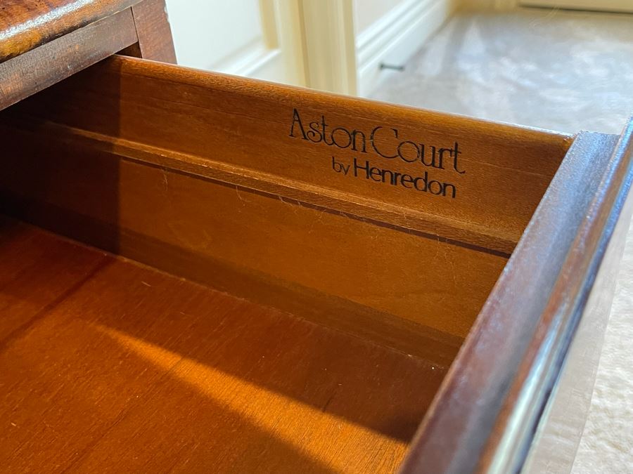 Aston Court By Henredon Wooden Armoire Cabinet Dresser 5'4'W X 21D X 6'10'H [Photo 8]