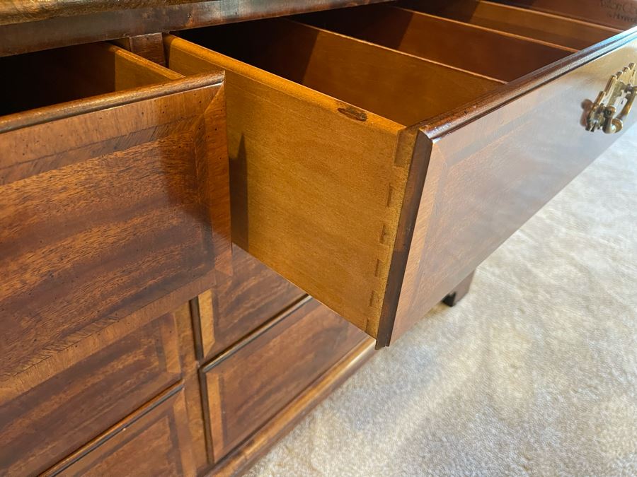 Aston Court By Henredon Wooden Armoire Cabinet Dresser 5'4'W X 21D X 6'10'H [Photo 10]