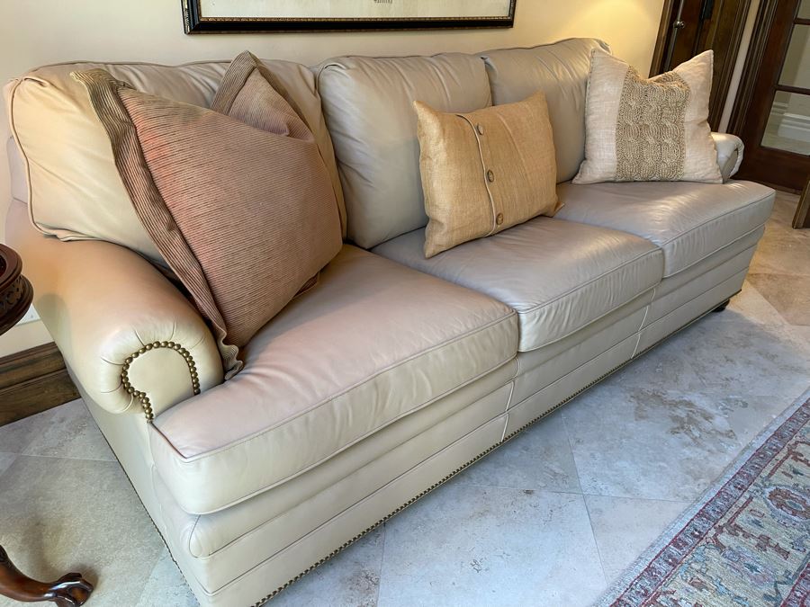 Hancock & Moore Fine Furniture Leather Sleeper Sofa [Photo 5]