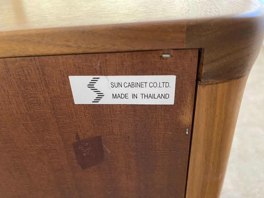 Walnut Mid-Century Style Buffet Credenza [Photo 11]