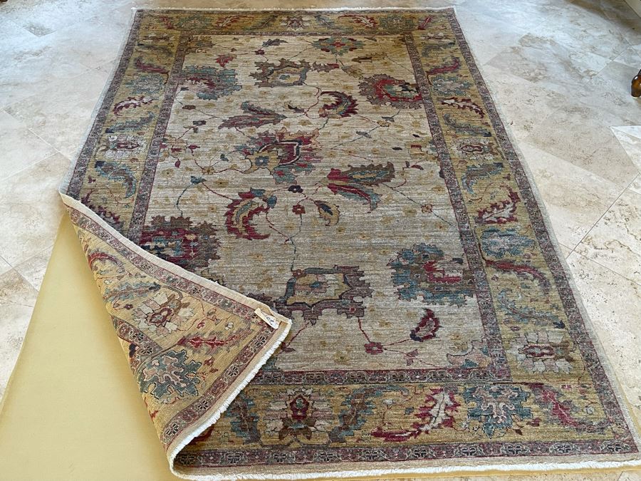 Hand Knotted Wool Area Rug 6'1' X 8'10' [Photo 8]