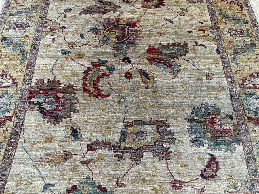 Hand Knotted Wool Area Rug 6'1' X 8'10' [Photo 5]