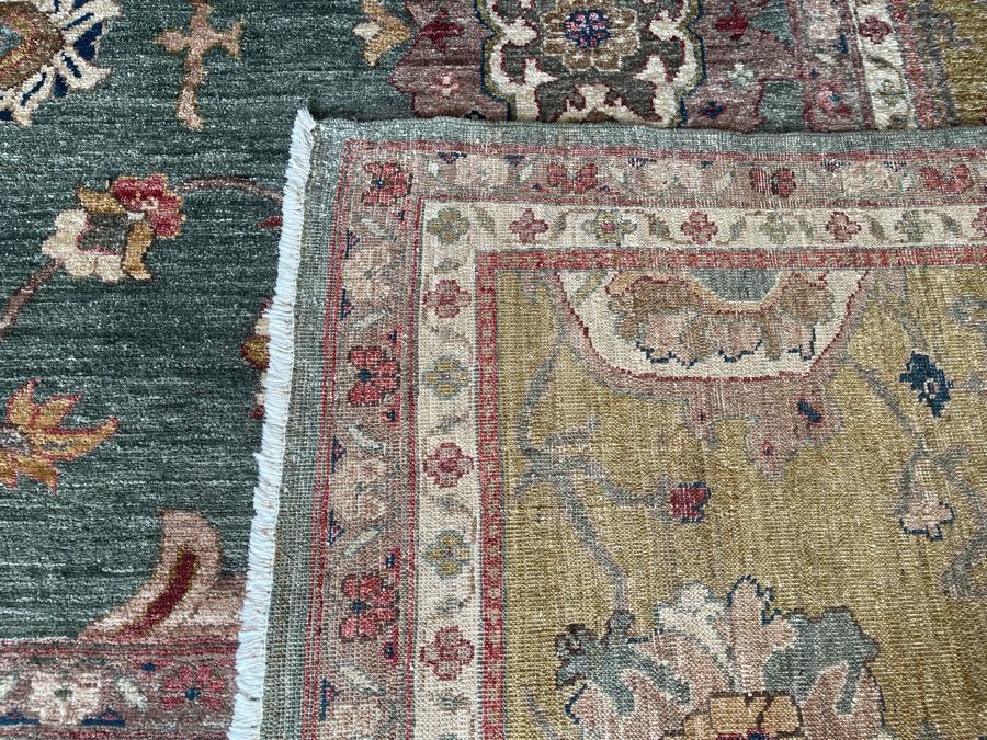 Large 15'4' X 11'3' Hand Knotted Fine Wool Persian Area Rug [Photo 13]