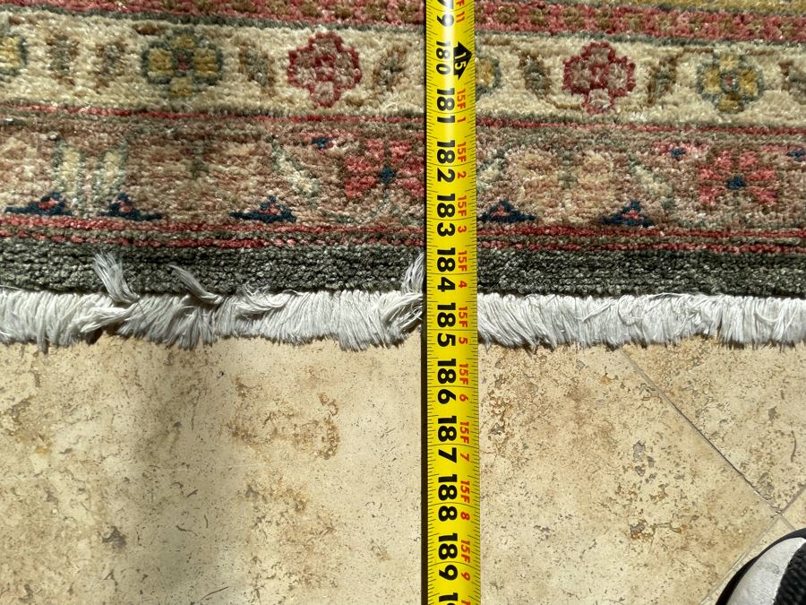 Large 15'4' X 11'3' Hand Knotted Fine Wool Persian Area Rug [Photo 19]