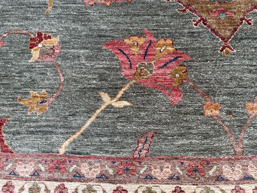 Large 15'4' X 11'3' Hand Knotted Fine Wool Persian Area Rug [Photo 17]