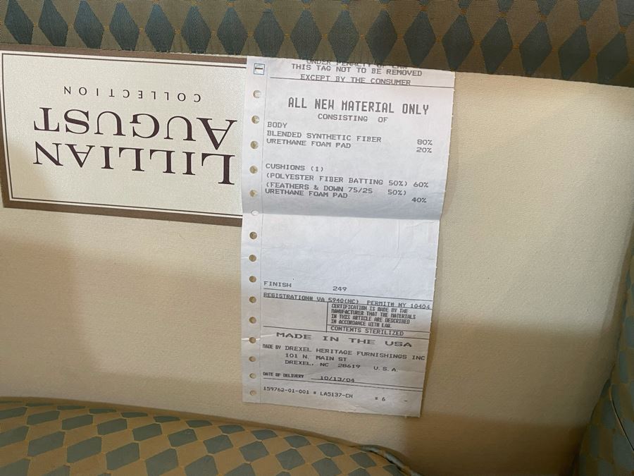 Pair Of Lillian August Tufted Armchairs [Photo 10]