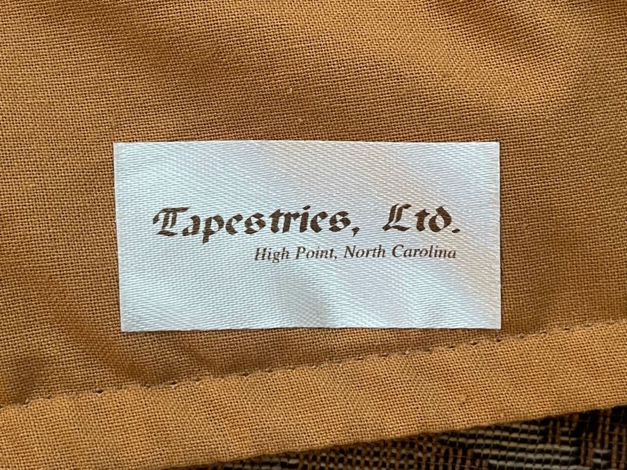 Large Tapestry 'The Royal Hunt' After C. Detti 8'6' X 5'2' Includes Three Ornamental Accent Pieces Above Tapestry [Photo 18]