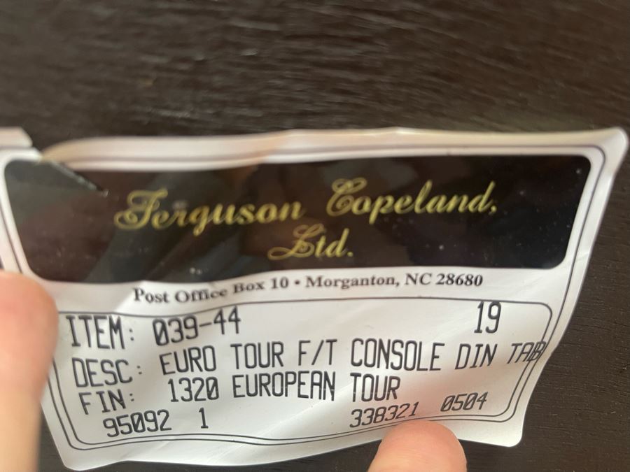 Ferguson Copeland Console Table / Hinged Dining Table [Photo 11]