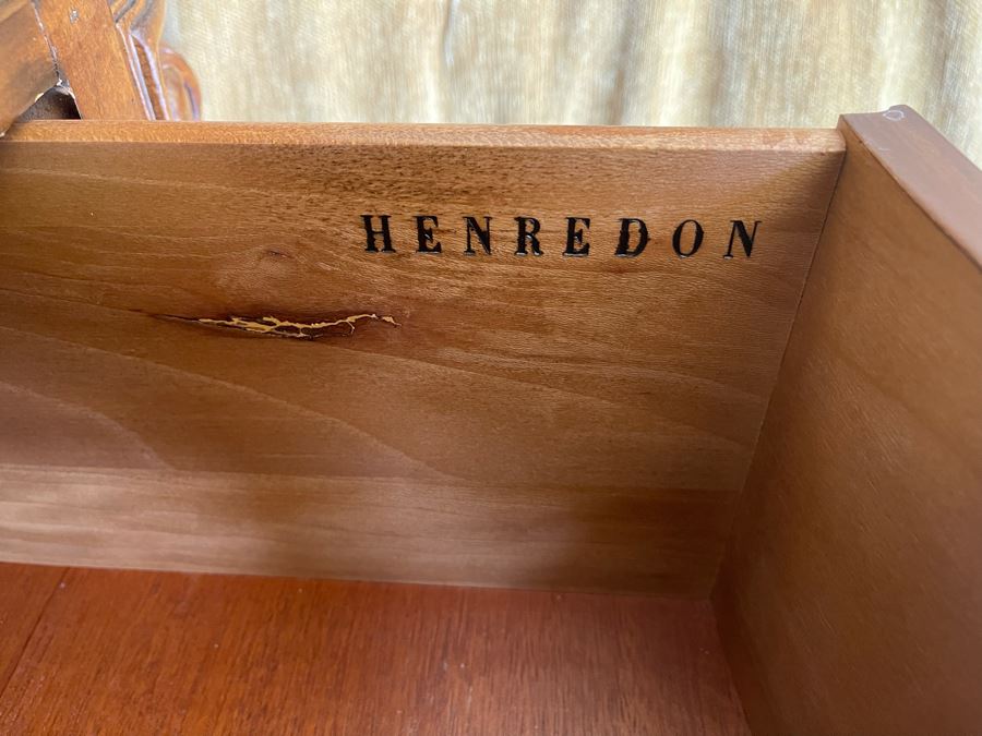 Pair Of Henredon Wooden Nightstands 48W X 24D X 34H [Photo 6]