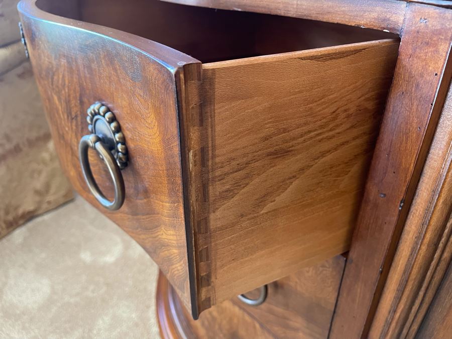 Pair Of Henredon Wooden Nightstands 48W X 24D X 34H [Photo 7]