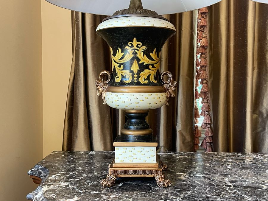 Pair Of John-Richard Metal Table Lamps 34H [Photo 5]