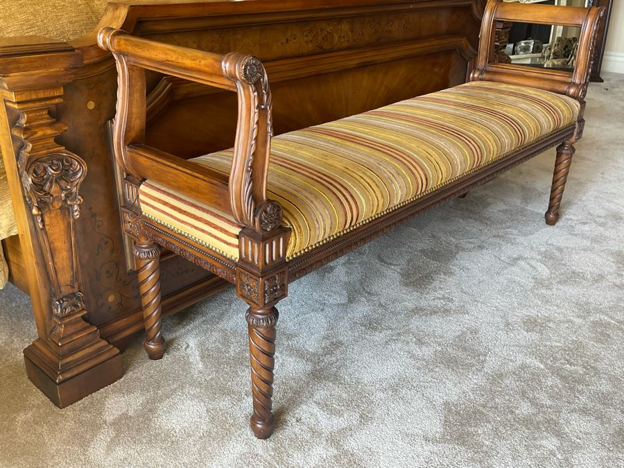 Henredon Upholstered Bench 67W X 17D X 32H [Photo 9]