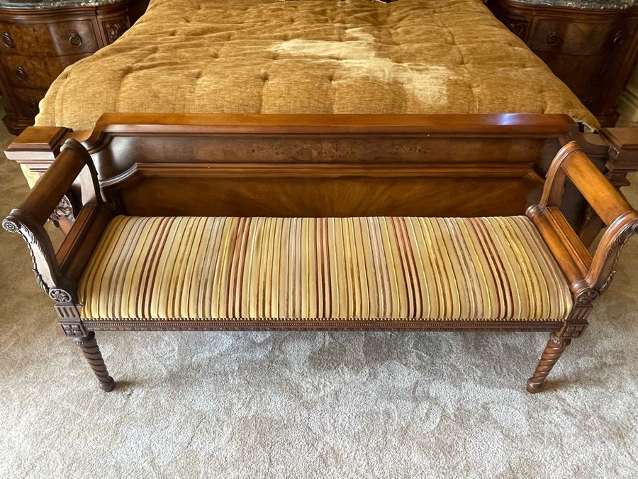 Henredon Upholstered Bench 67W X 17D X 32H [Photo 10]