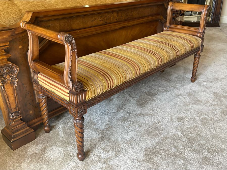 Henredon Upholstered Bench 67W X 17D X 32H [Photo 7]