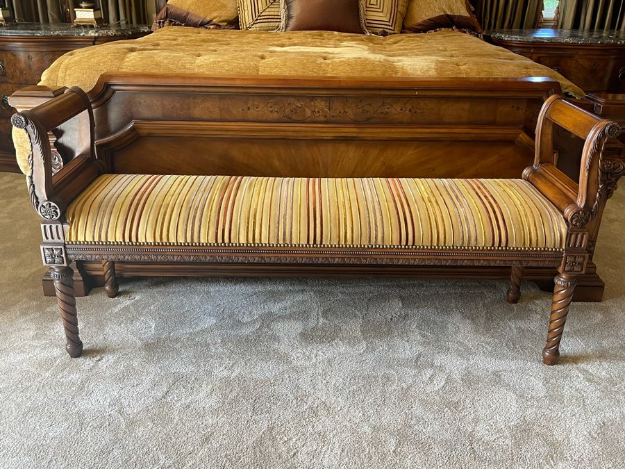 Henredon Upholstered Bench 67W X 17D X 32H [Photo 5]