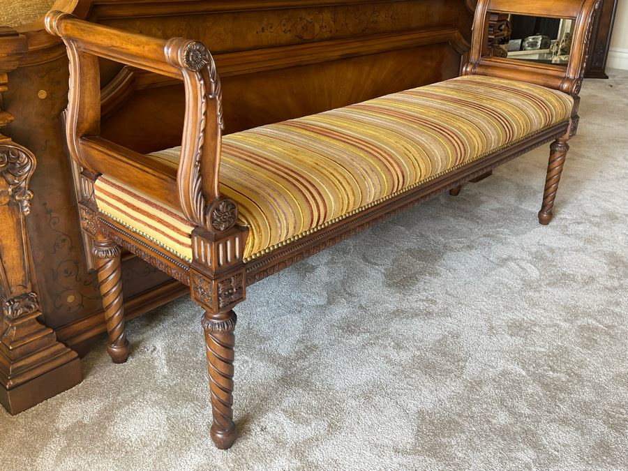 Henredon Upholstered Bench 67W X 17D X 32H [Photo 3]