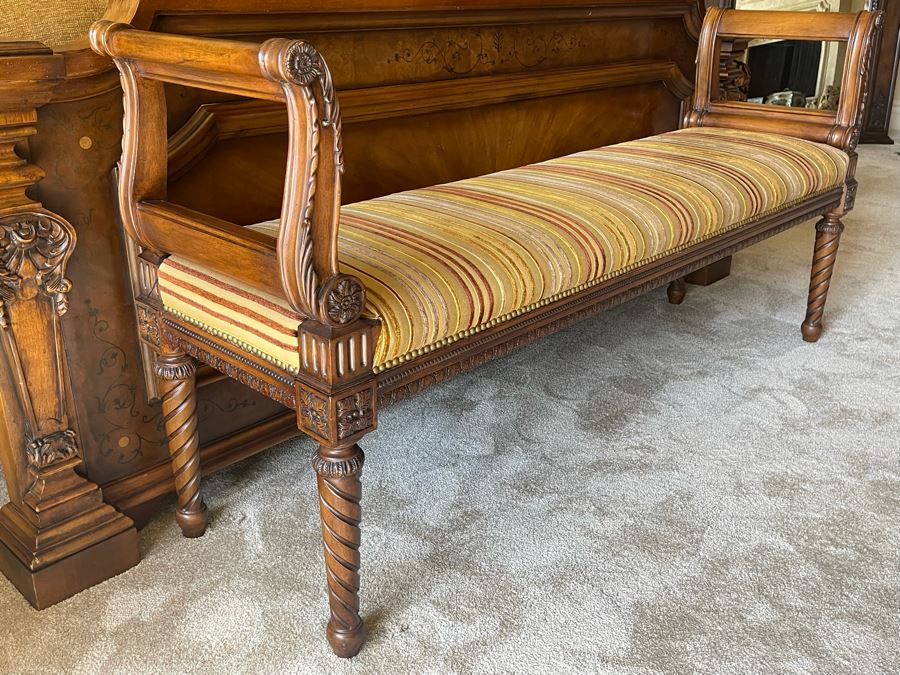 Henredon Upholstered Bench 67W X 17D X 32H [Photo 2]