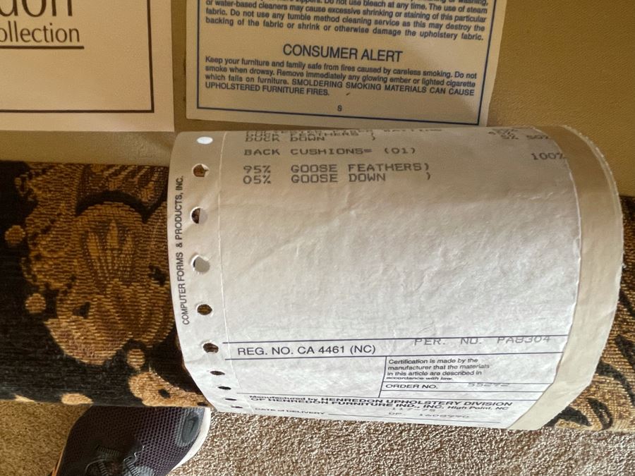 Pair Of Henredon Upholstered Armchairs [Photo 15]