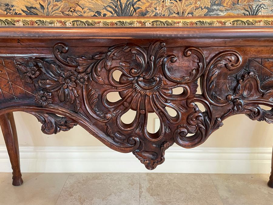 Stunning Henredon Furniture Wooden Parquetry Top Table 5'9'W X 30D X 37H [Photo 11]