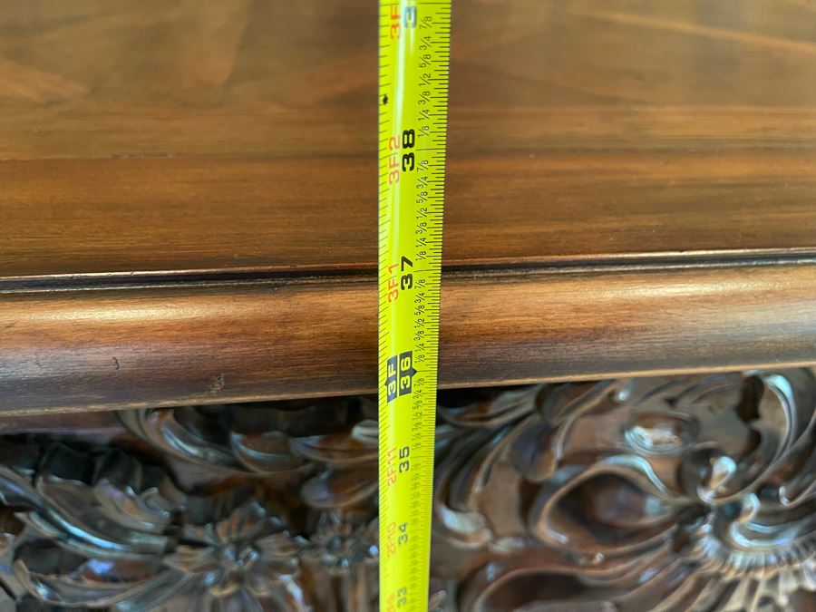 Stunning Henredon Furniture Wooden Parquetry Top Table 5'9'W X 30D X 37H [Photo 18]