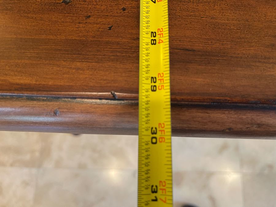 Stunning Henredon Furniture Wooden Parquetry Top Table 5'9'W X 30D X 37H [Photo 17]