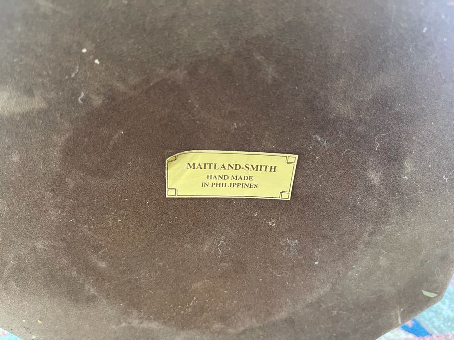 Maitland-Smith Metal Table Lamp With Marble Base 34H [Photo 16]