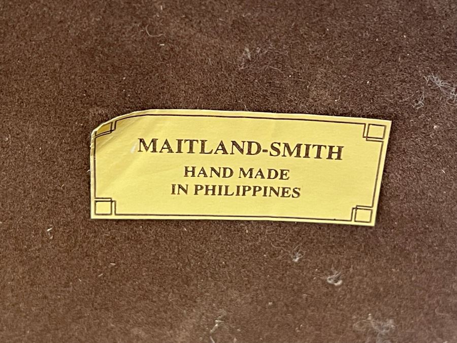 Maitland-Smith Metal Table Lamp With Marble Base 34H [Photo 17]