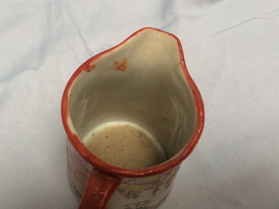 Small Hand Painted Geisha Ware Girl Pitcher [Photo 17]