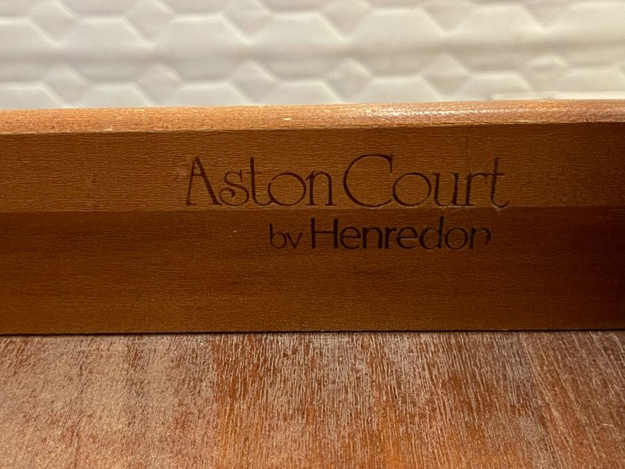 Aston Court By Henredon Wooden Nightstand 30W X 17.5D X 28H [Photo 5]