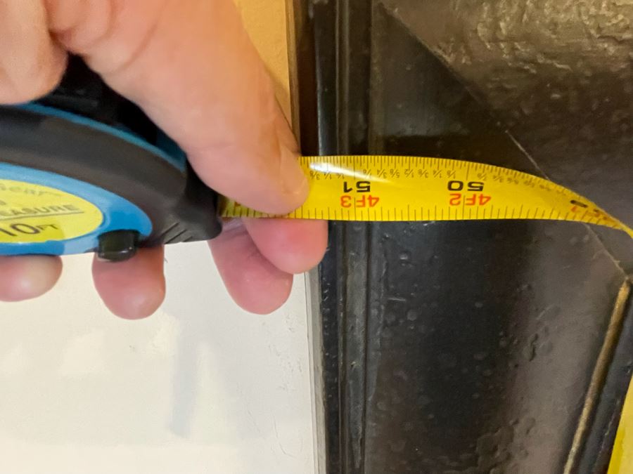 Framed Canvas Lion Print Frame Measures 51.5 X 51.5 [Photo 9]