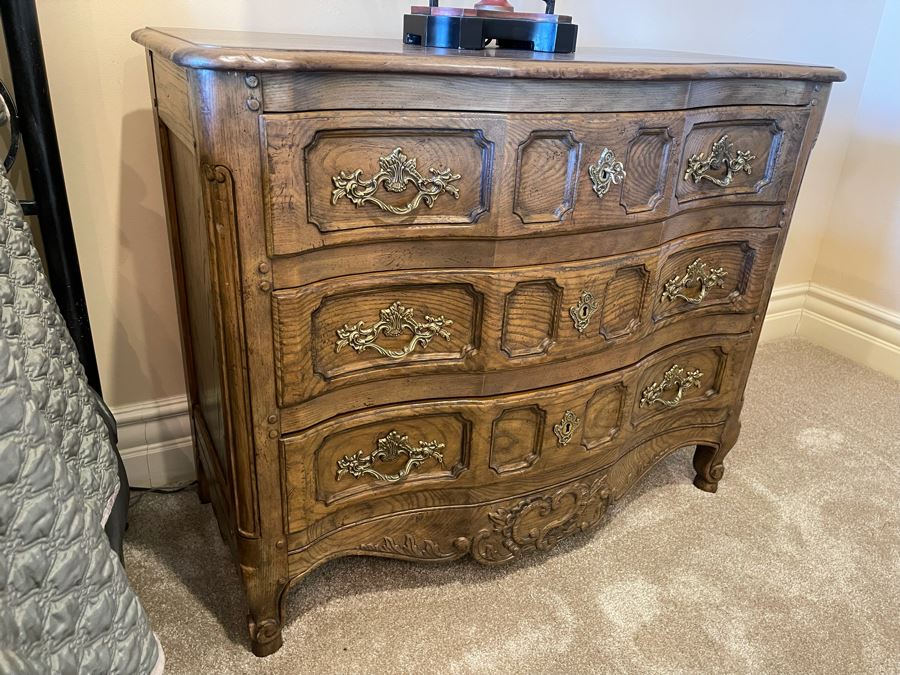 Baker Furniture Wooden Chest Of Drawers 3'3'W X 19D X 32H [Photo 5]