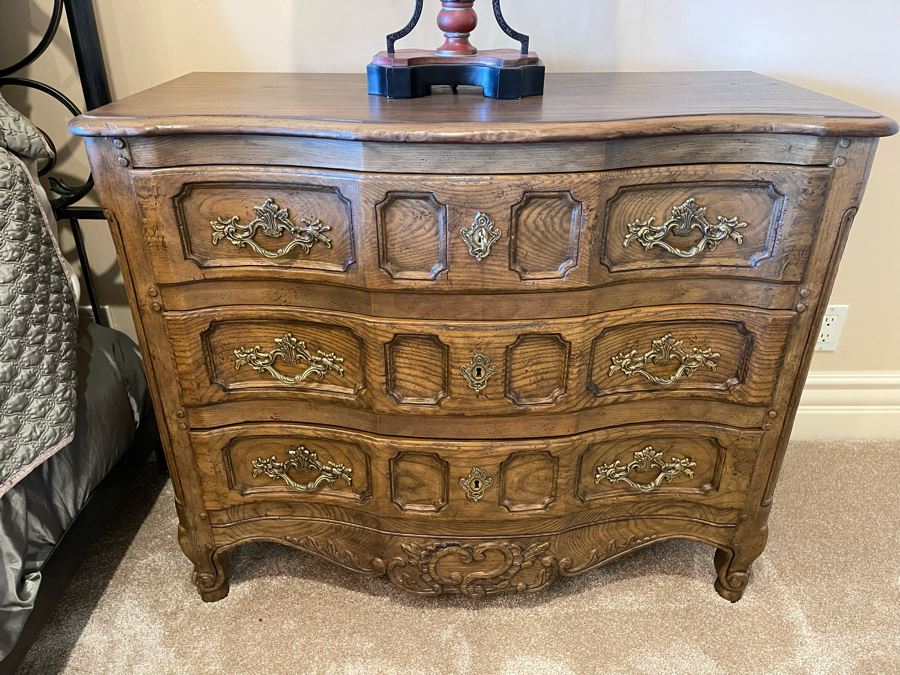 Baker Furniture Wooden Chest Of Drawers 3'3'W X 19D X 32H [Photo 4]